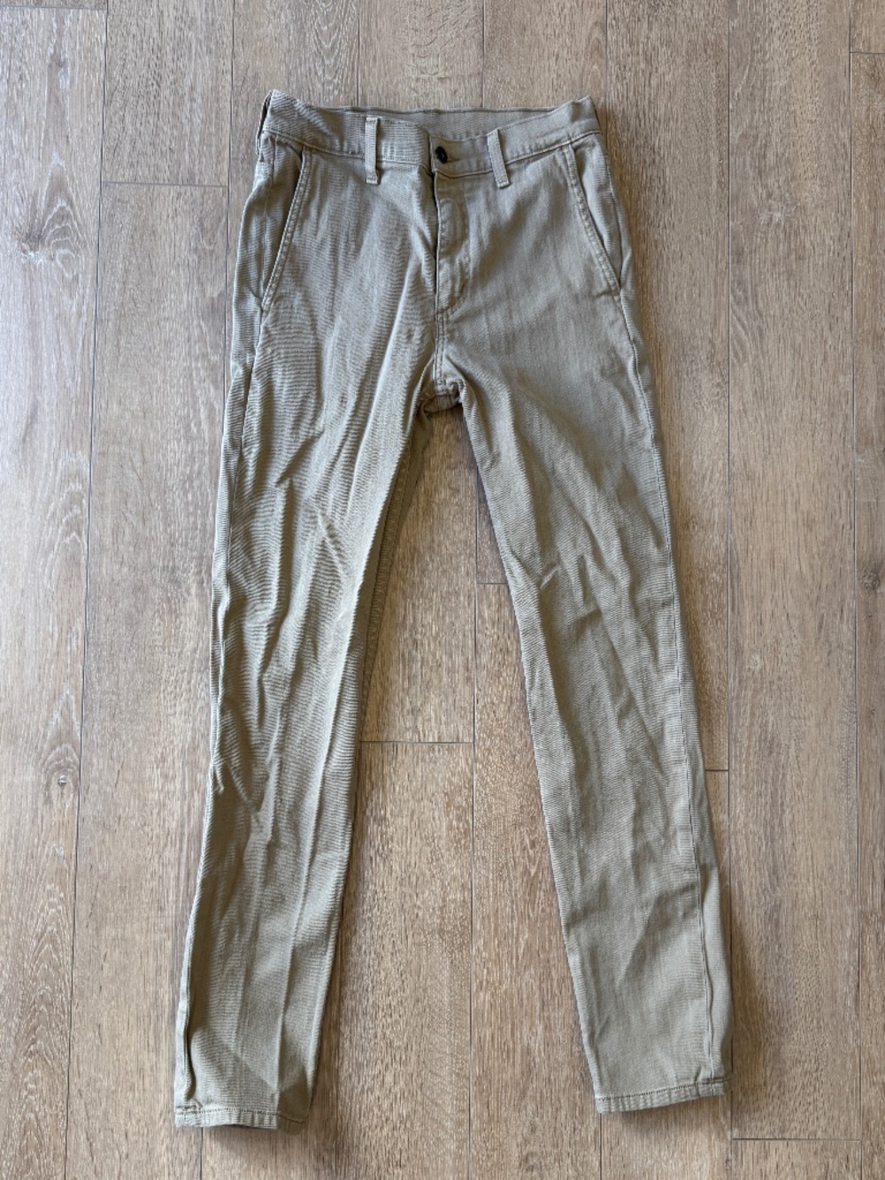 Levi's 511 Slim Khaki Chino Pants 30x30 Beige Cotton Stretch